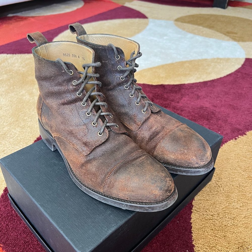 Taft Dragon Boots in Rust Mens Size 10